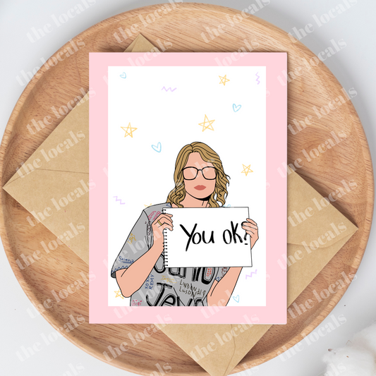 You Ok? Greeting Card