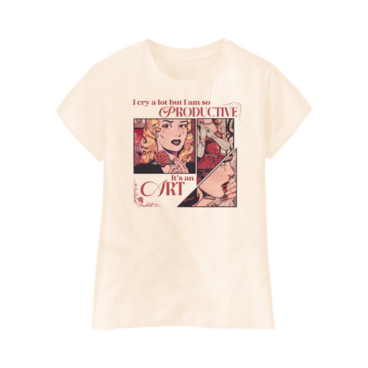 I Cry A Lot Comic T-Shirt