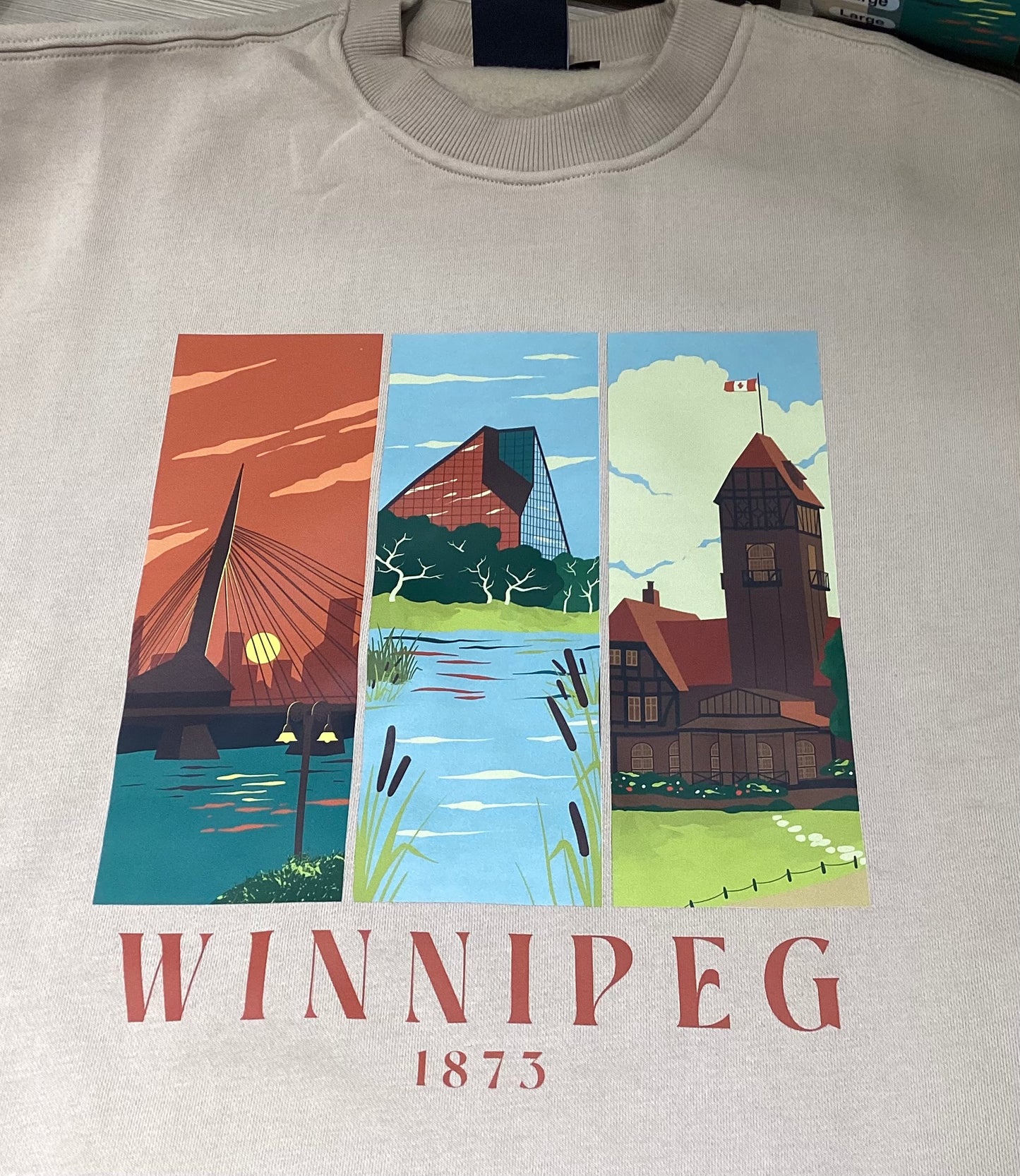 Winnipeg Trio Crewneck