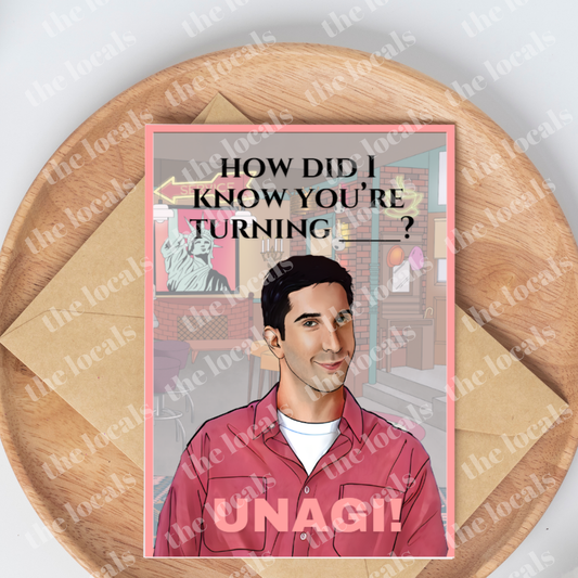 Ross - Unagi Greeting Card