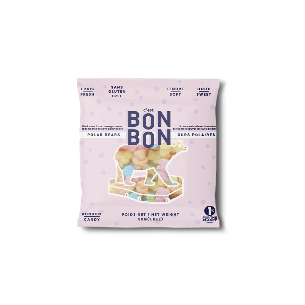 La boîte à bonbons - REFILL Polar Bears - Gummy Candies