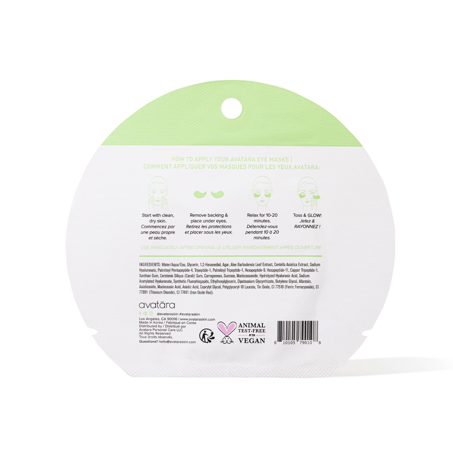 Soothe Sailing Hydrogel Eye Mask