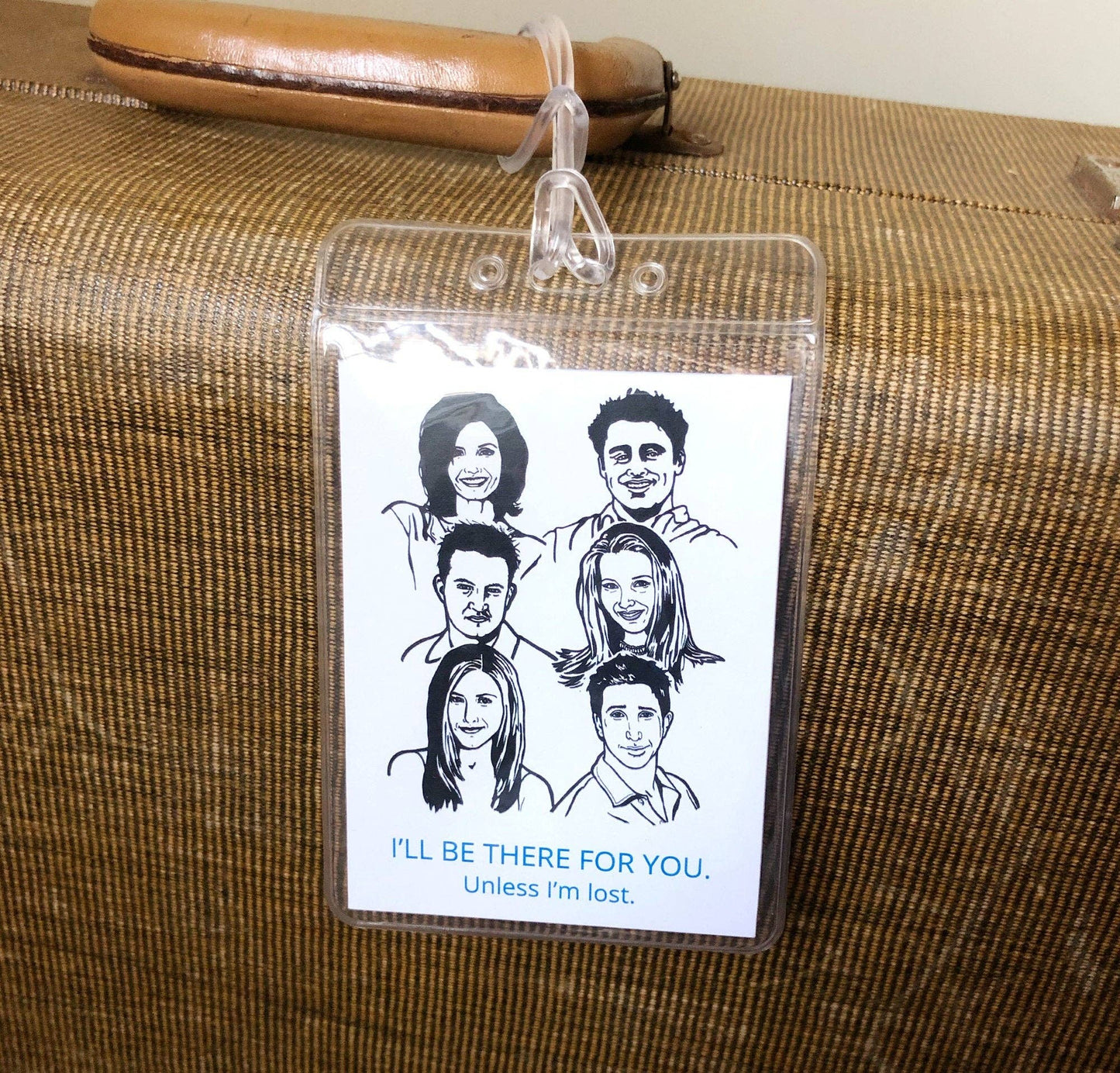 Friends Luggage Tag
