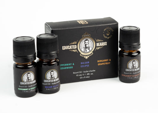 Beard Oil 3-Pack (15ml/.51fl.oz)