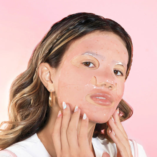 Rose Boba Illuminating Hydrogel Mask