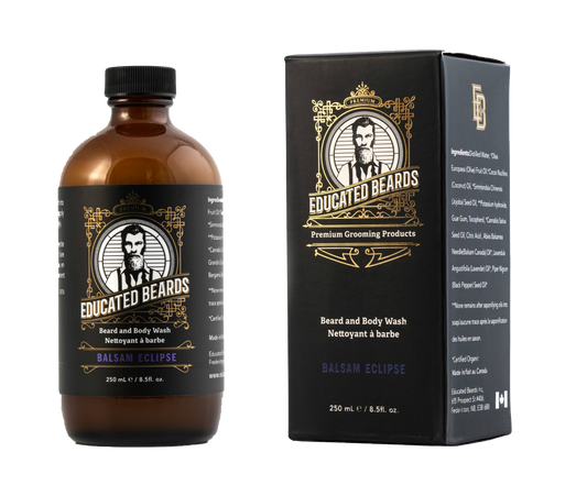 Educated Beards - Balsam Eclipse Beard Wash 250ml/8.5fl.oz: 8.5fl. oz