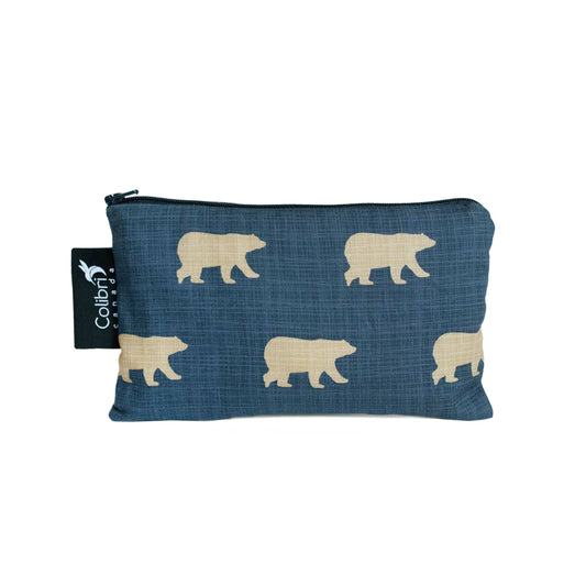 8117 - Bears Reusable Snack Bag - Medium