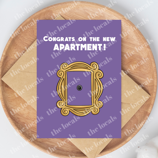Congrats On The New Apartment Greeting Card