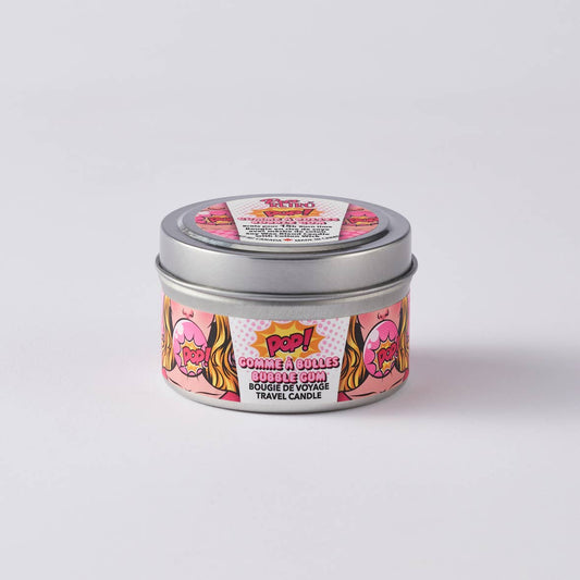 Seracon - Bubble Gum Travel Tin Candle – Playful Nostalgia on the Go