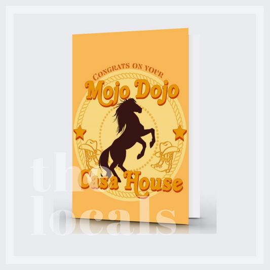 Congratulations on Your Mojo Dojo Greeting Card