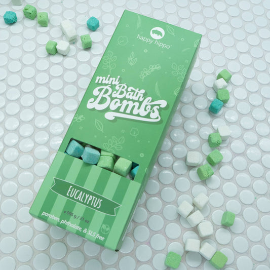 Eucalyptus Mini Bubble Bombs- Box (595g)