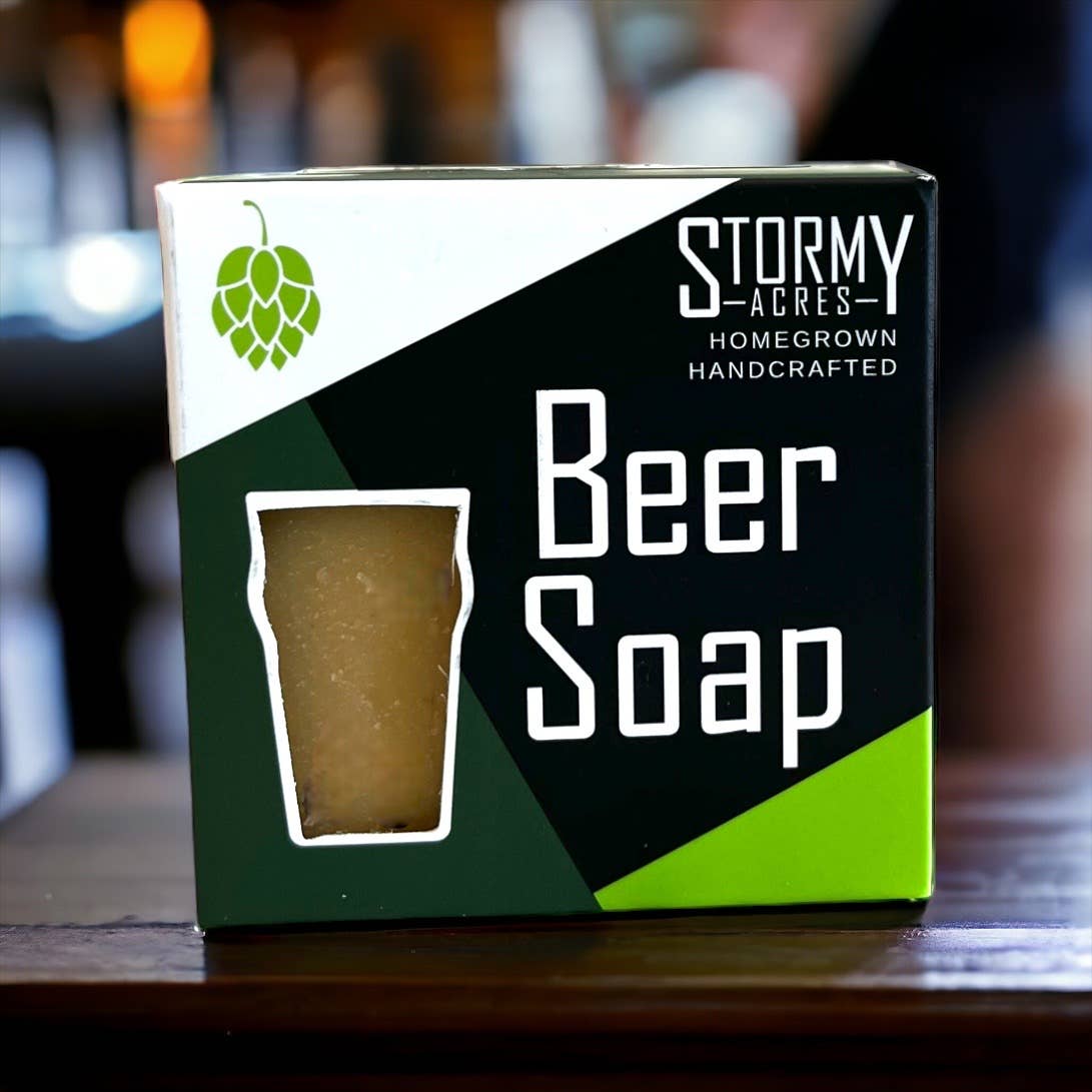Beer Soap - Citrus IPA Men's Natural Bar Soap