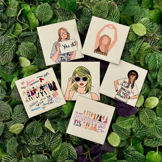 Taylor Pop Art - Coasters