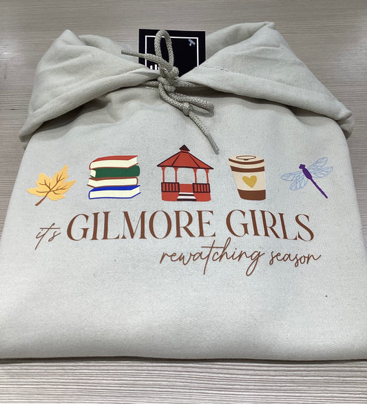 It's GILMORE GIRLS Rewatching Season Hoodie