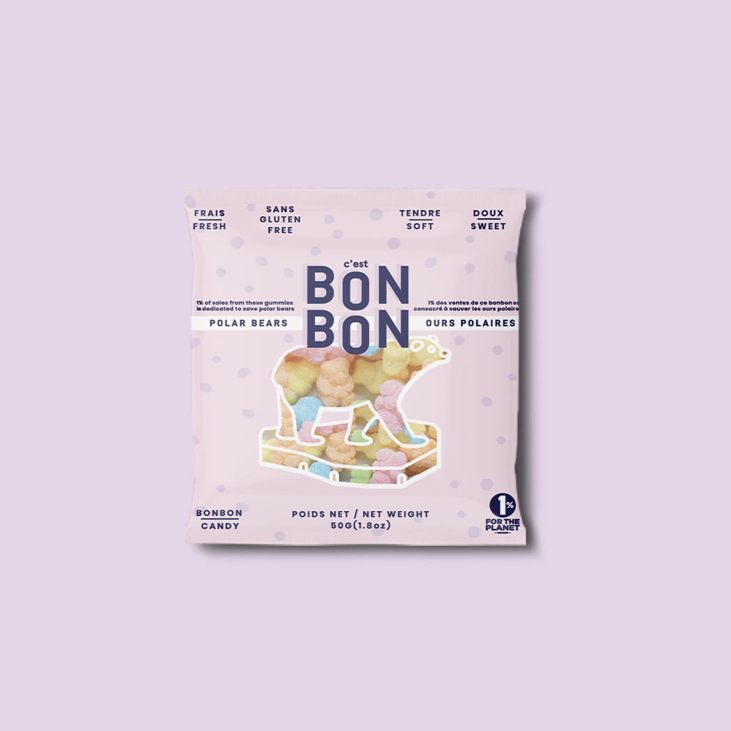 La boîte à bonbons - REFILL Polar Bears - Gummy Candies