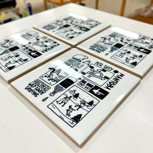 Peg City Gimli Coasters