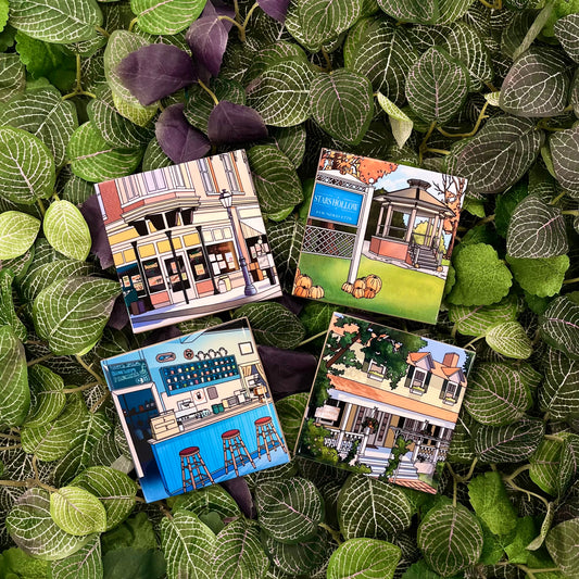 Gilmore Girls Locations Coasters