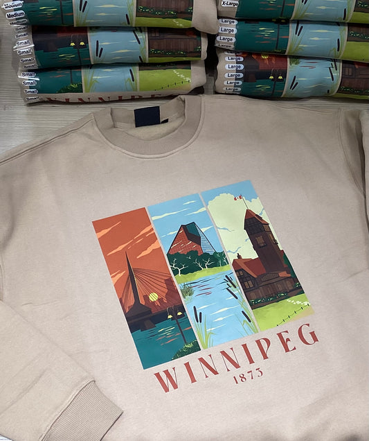 Winnipeg Trio Crewneck
