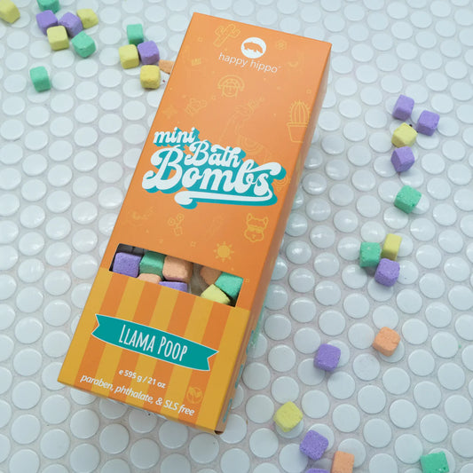Llama  Poop  Mini Bubble Bombs - Box (595g)