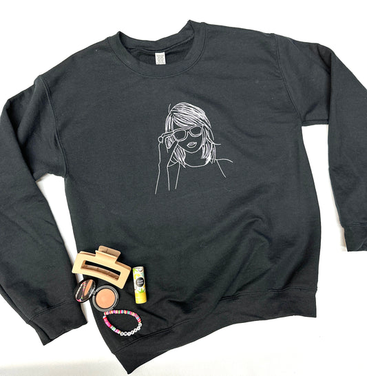 Taylor Outline Crewneck
