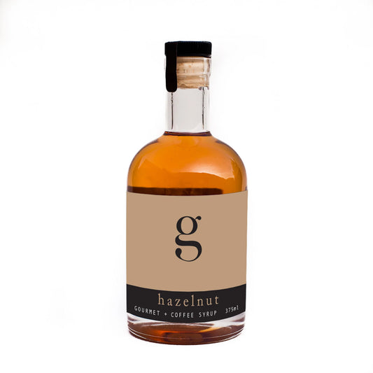 Hazelnut Gourmet Coffee Syrup (375mL)