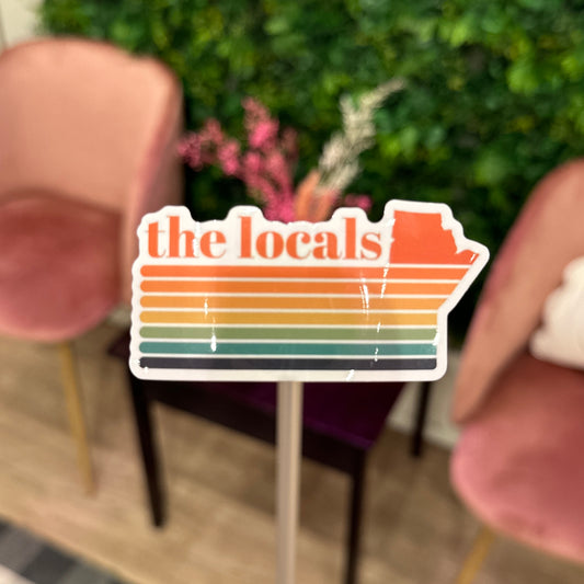 The Locals Prairie Sunset Sticker