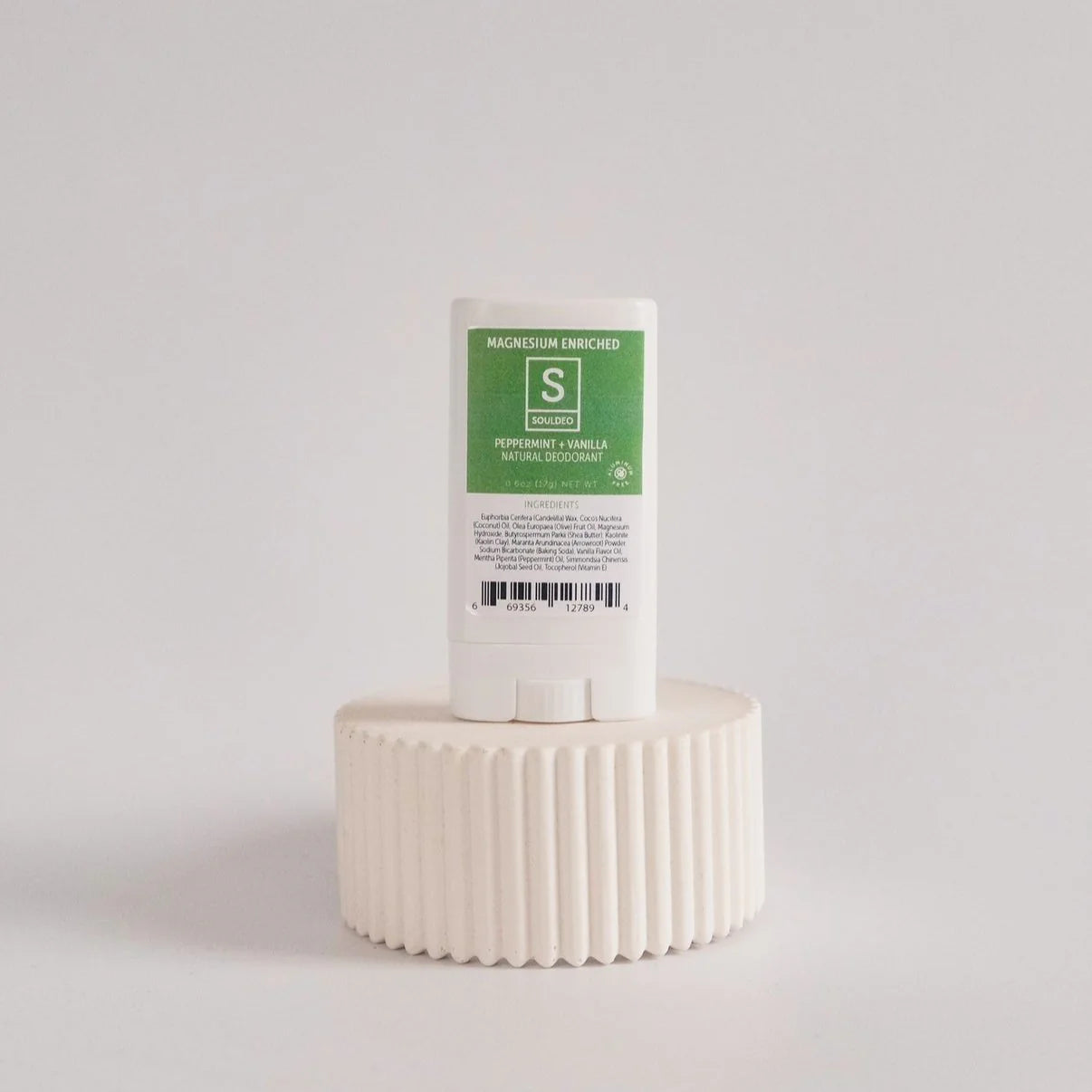 Peppermint + Vanilla Deodorant Travel Size