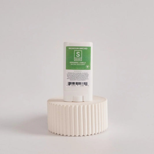 Peppermint + Vanilla Deodorant Travel Size