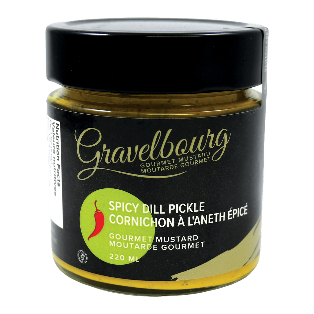 Spicy Dill Pickle Gourmet Mustard - 220mL
