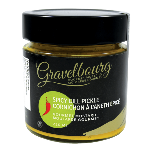 Spicy Dill Pickle Gourmet Mustard - 220mL