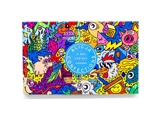 Everything But the Kitchen Sink Postcard Chocolate Bar