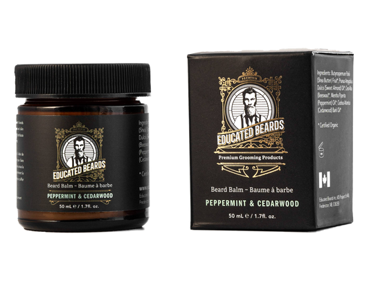 Peppermint Cedarwood Beard Balm (50ml/1.7fl.oz)