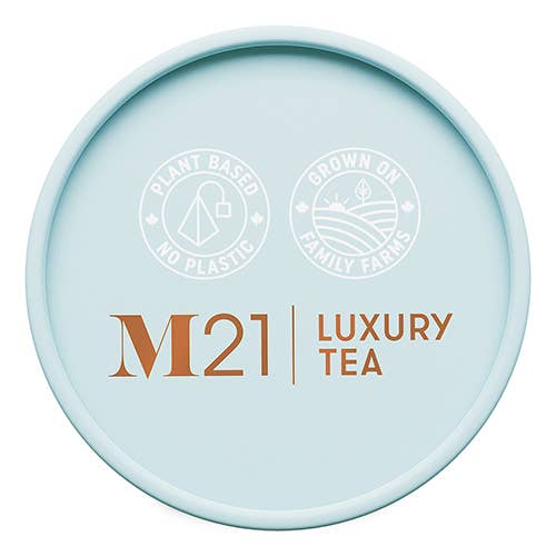 Tega Organic Tea - Detox and Revive Luxury herbal tea - 12ct Canister