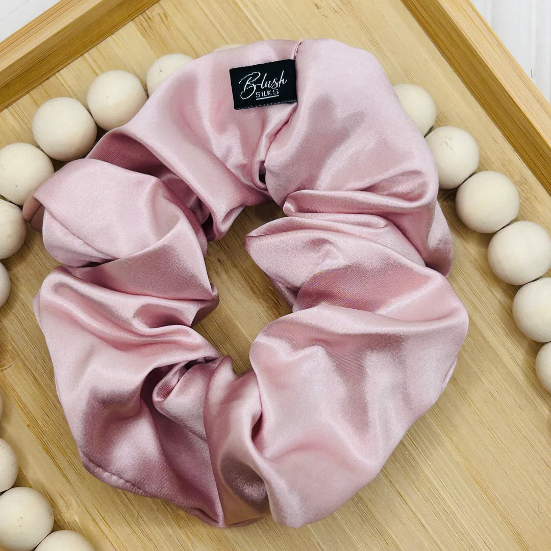 Blush Silks - 100% Pure Mulberry Silk Classic Scrunchie (5cm)