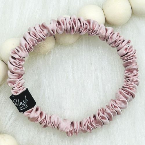 Blush Silks - Pure Mulberry Silk Mini Scrunchies