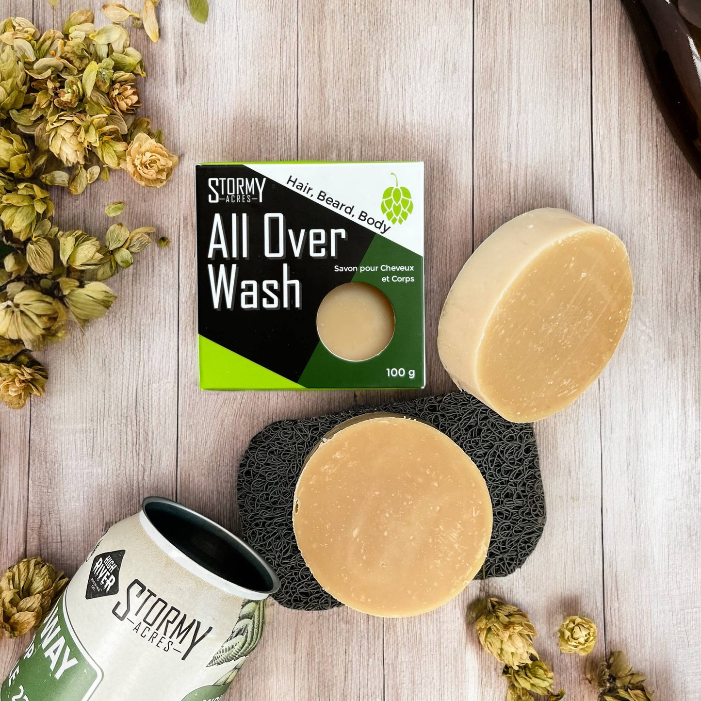 All Over Wash | Beer Infused, Multi-Purpose Men's Grooming: Chinook (pine & grapefruit)