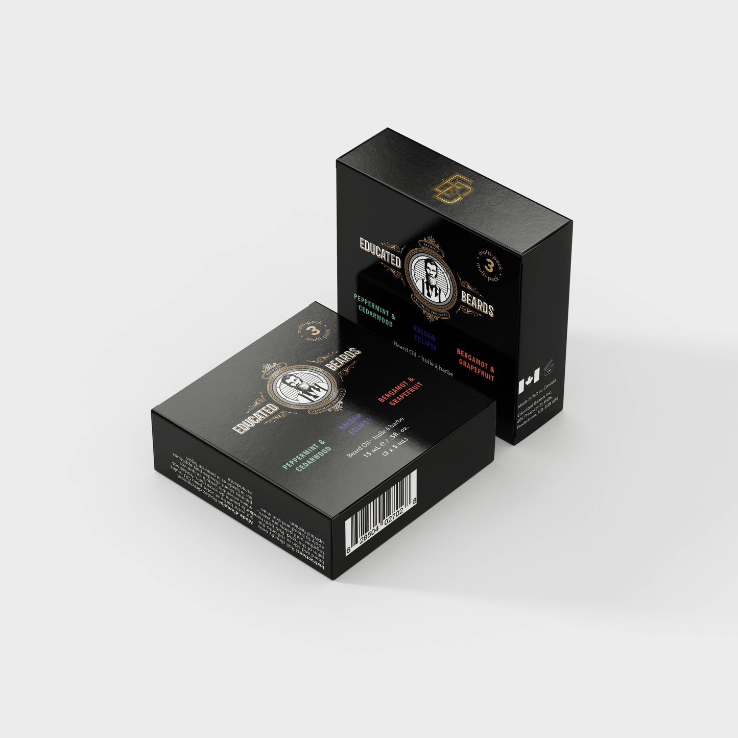 Beard Oil 3-Pack (15ml/.51fl.oz)