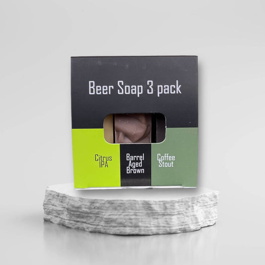 Beer Soap 3 Pack - Men's Natural Soap - Bundle