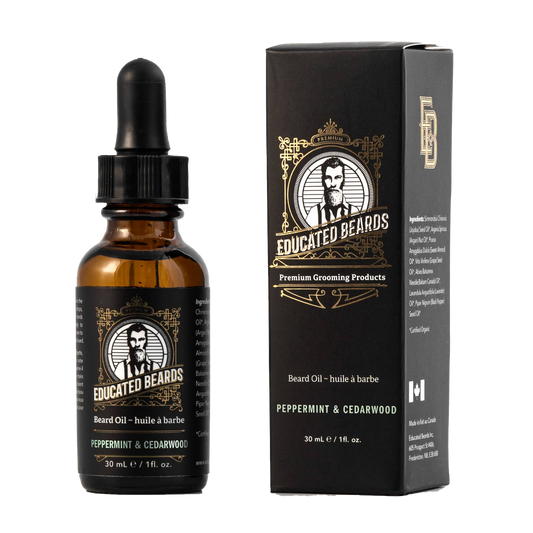 Peppermint Cedarwood Beard Oil (30ml/1fl.oz)