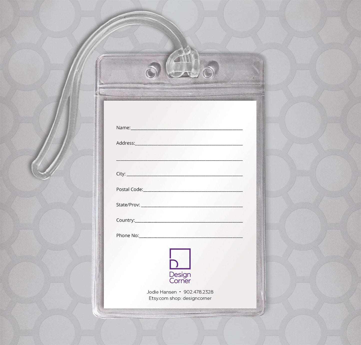 Friends Luggage Tag