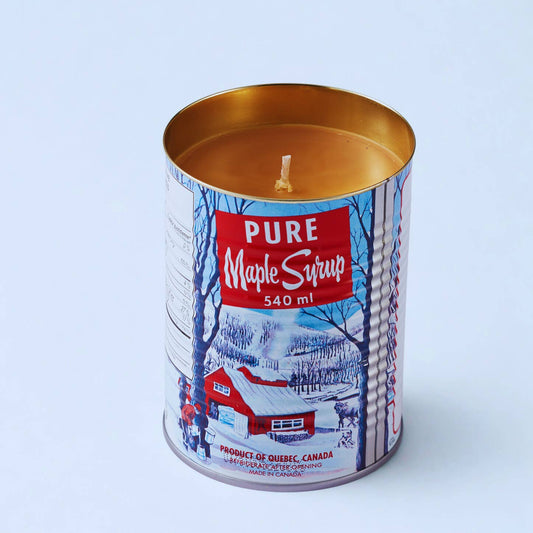 Seracon - Maple Syrup Candle – 540 ml Iconic Tin Can (Cotton wick)