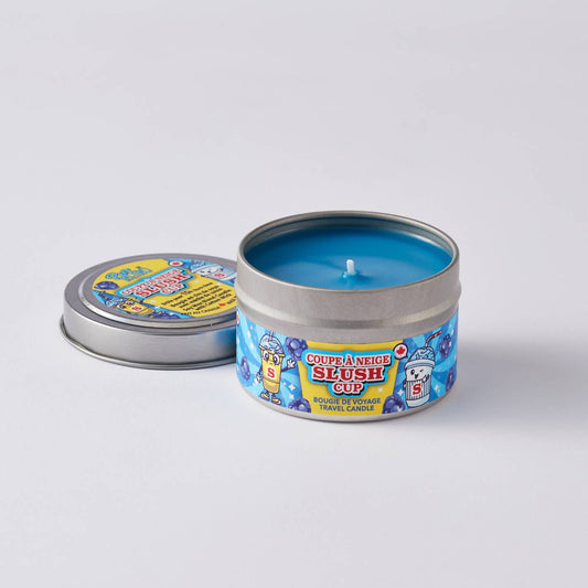 Seracon - Blue Raspberry Slush Cup Travel Tin Candle – Nostalgic Sweet
