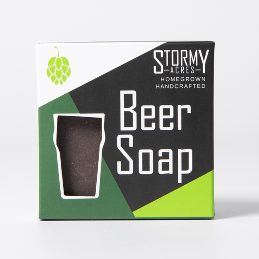 Beer Soap - Coffee Stout Men's Natural Bar Soap