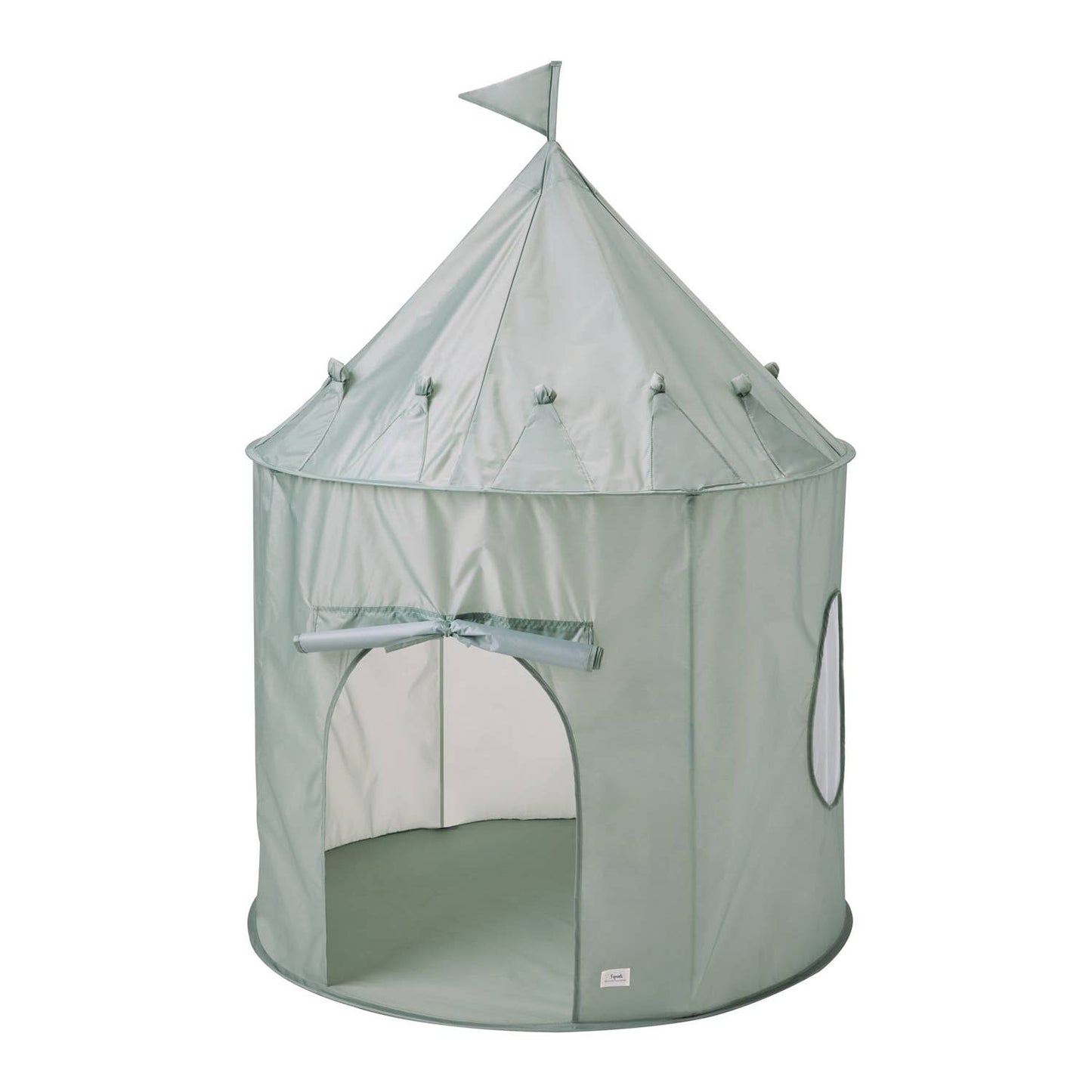 Green - Recycled Fabric Play Tent Castle