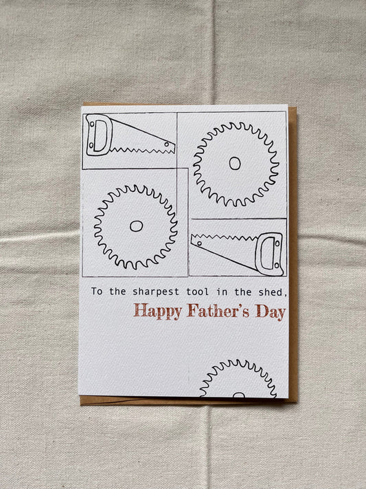 To The Sharpest Tool Greeting Card
