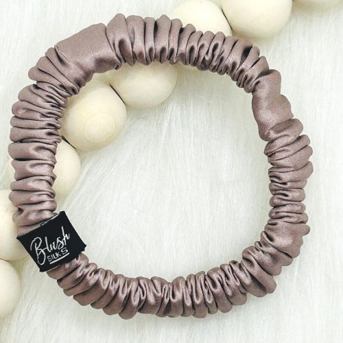 Blush Silks - Pure Mulberry Silk Mini Scrunchies