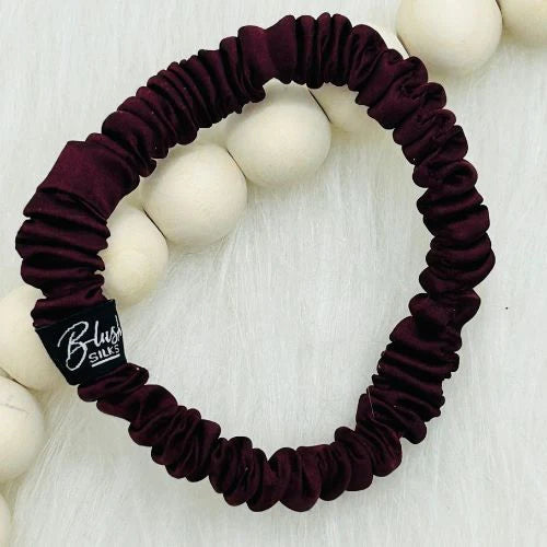Blush Silks - Pure Mulberry Silk Mini Scrunchies