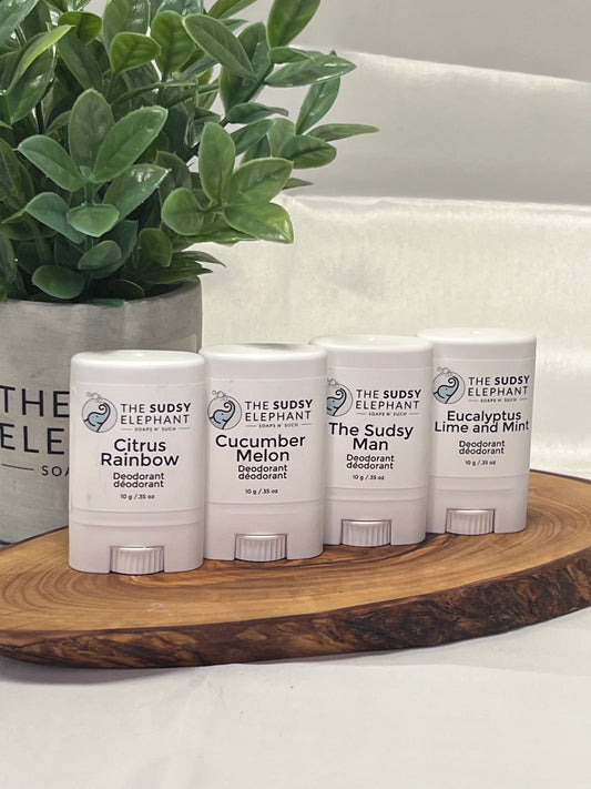 The Sudsy Man MINI Deodorant (10g)