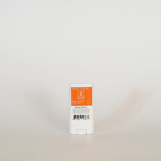 Orange + Lavender Deodorant Travel Size - Baking Soda Free