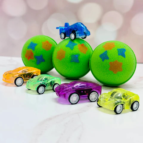 Pull Back Car Toy Surprise Bath Bomb